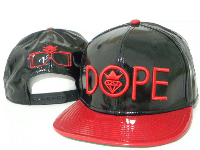 DOPE Snapback leather hat DD09